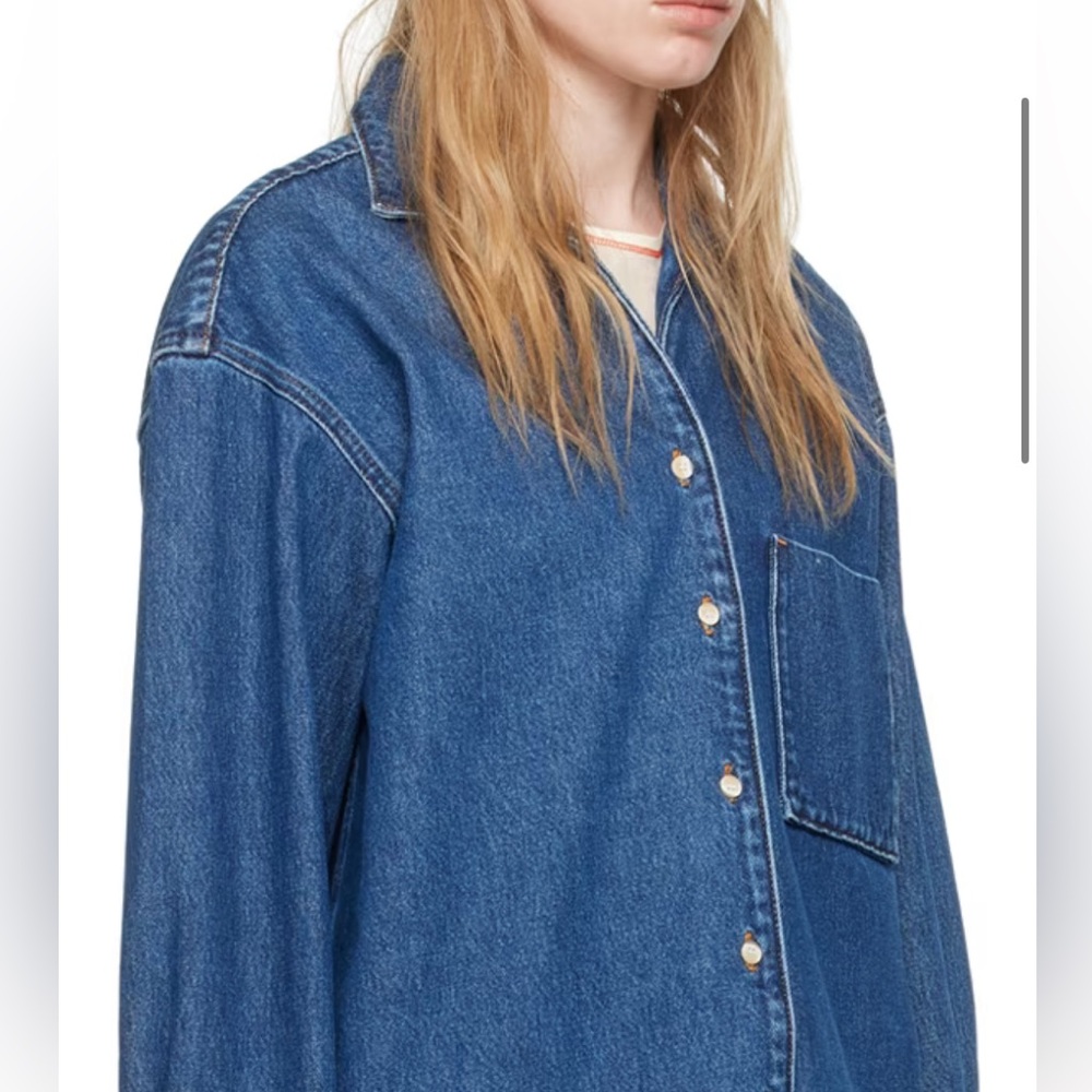 BITE
Blue Collar Denim Shirt Size S